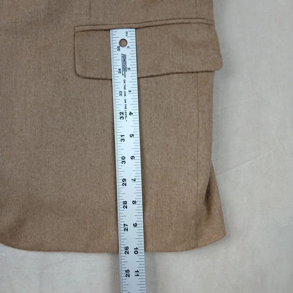 Tasso Elba Lanificio Campore 44R Mens Sport Coat‎ Jacket Blazer Camel Hair